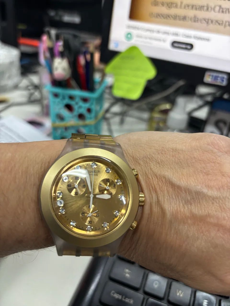 Relogio swatch Irony Diaphane  - Foto 2
