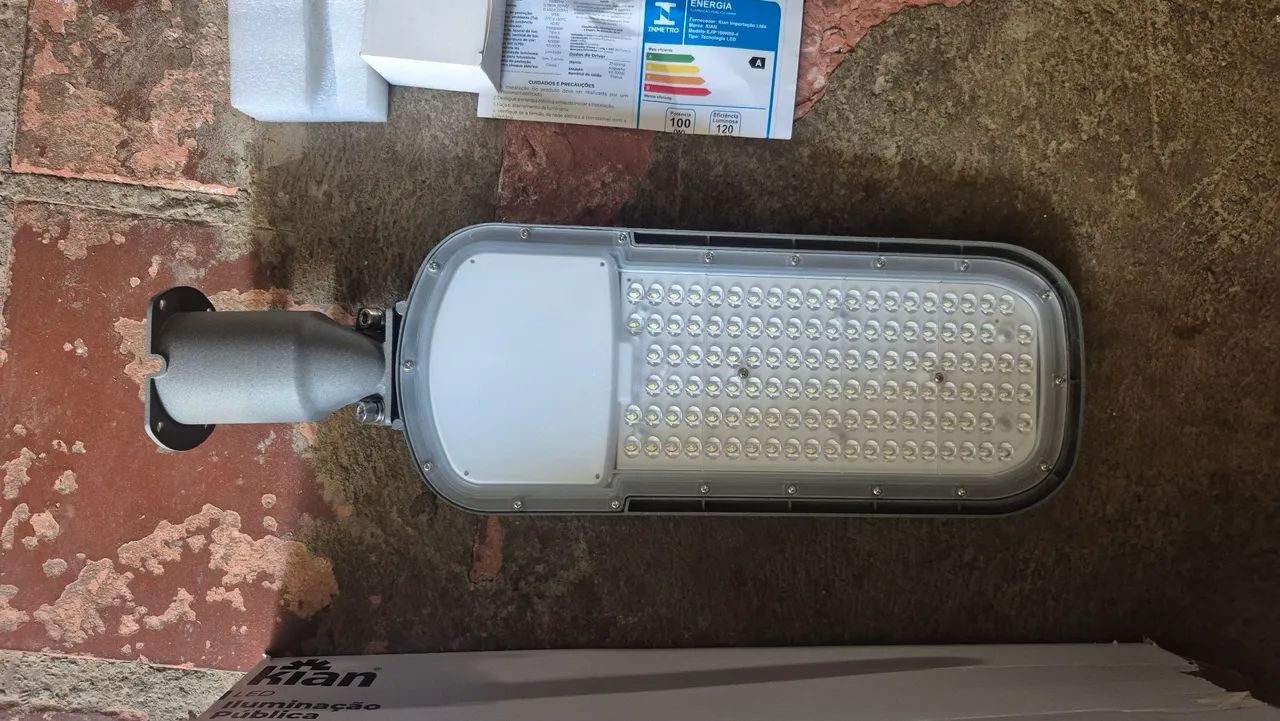 Luminárias ext quantidade 9