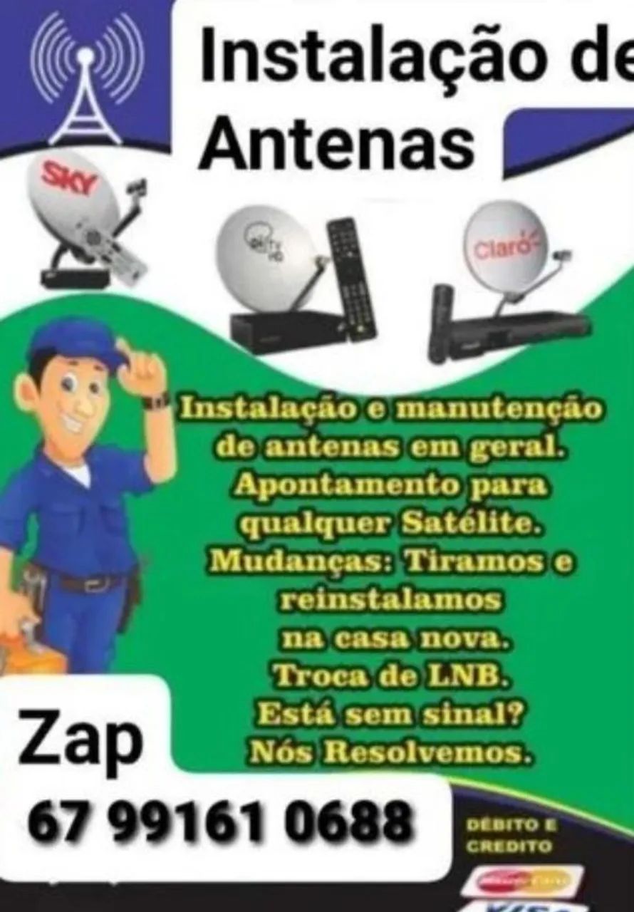Instalações e apontamentos de antenas  - Foto 2