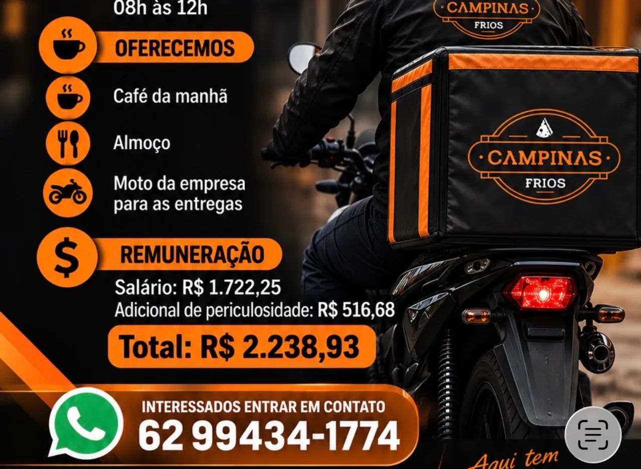 Entregador/ Motoqueiro  - Foto 3
