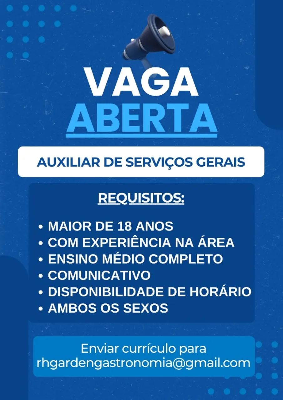 AUX. DE SERVIÇOS GERAIS