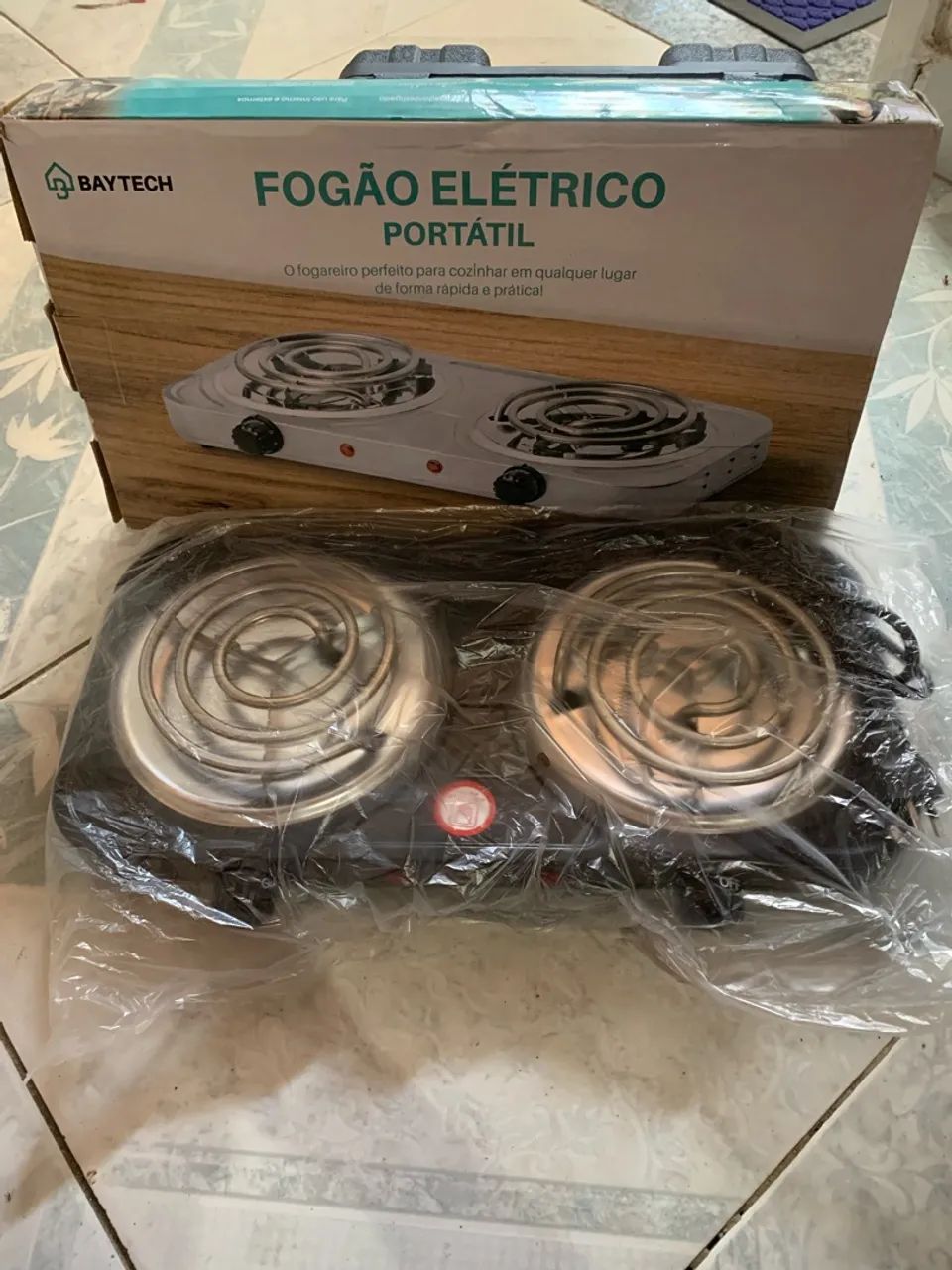 Fogão elétrico portátil  - Foto 2
