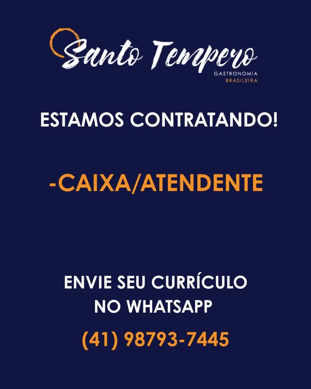 Atendente/ caixa 