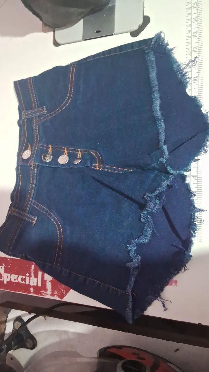 Shortes jeans 38 e 40 - Foto 2