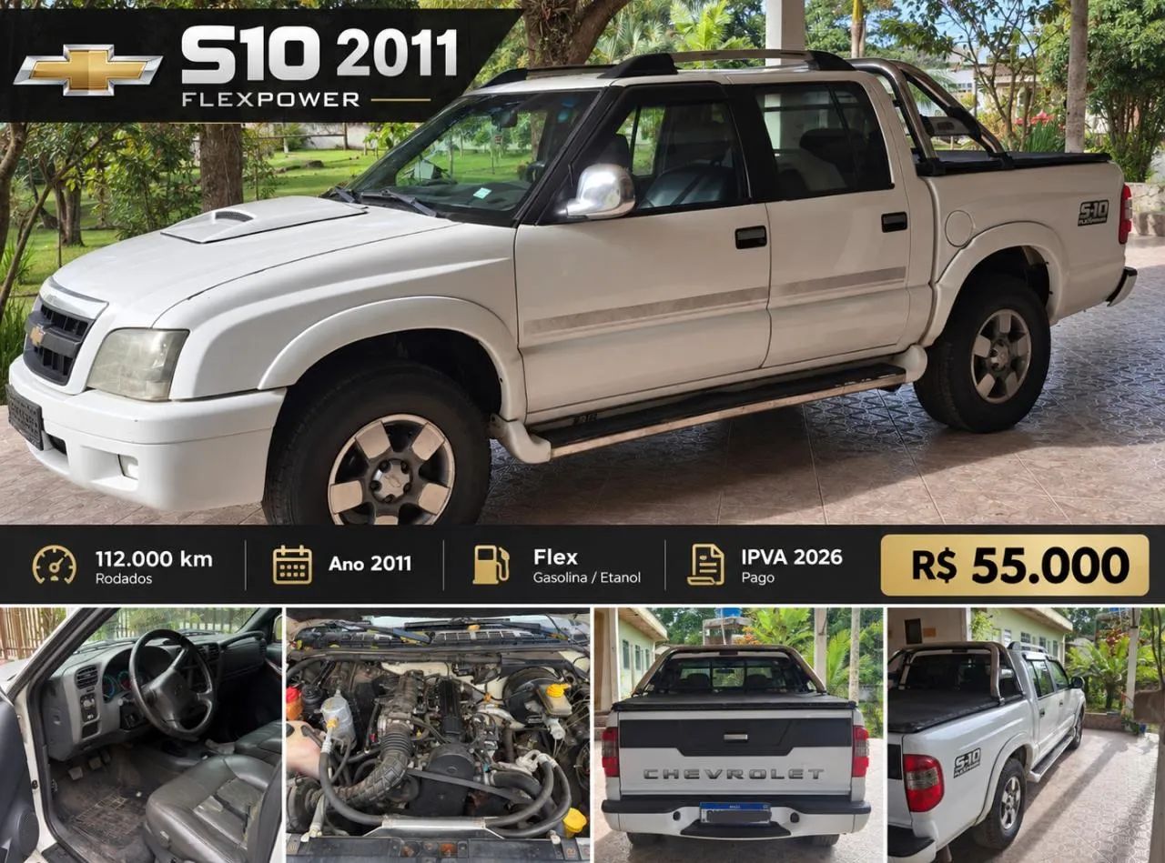 Chevrolet S10 S10 P-Up Executive 2.4 MPFI F.Power CD 2011