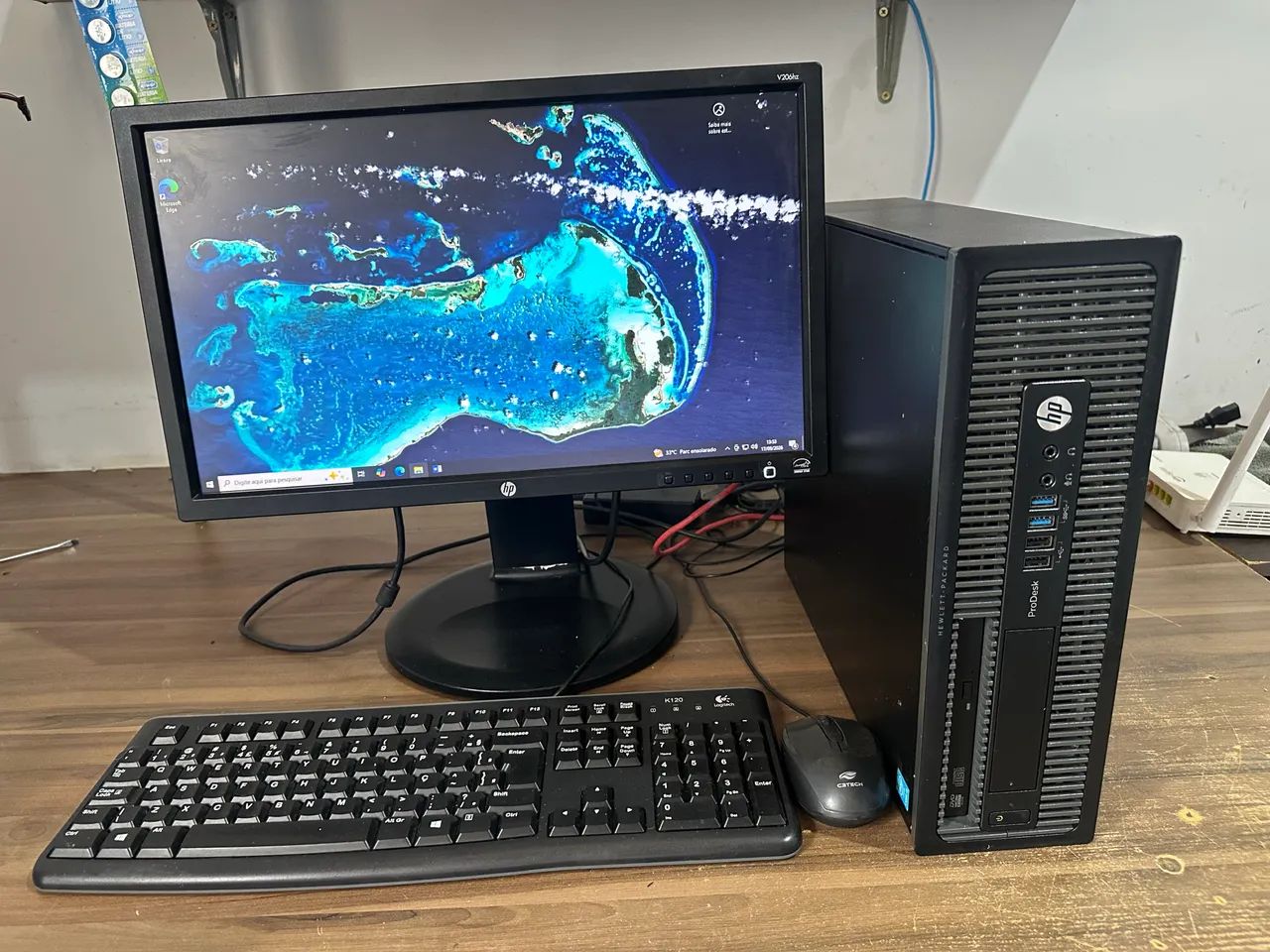 Cpu hp i5 so para empresas com ssd loja com garantia 