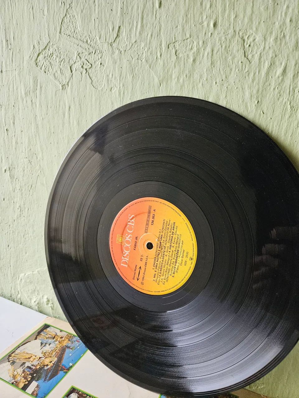 Disco de Vinil Fábio Jr. 1984 LP
