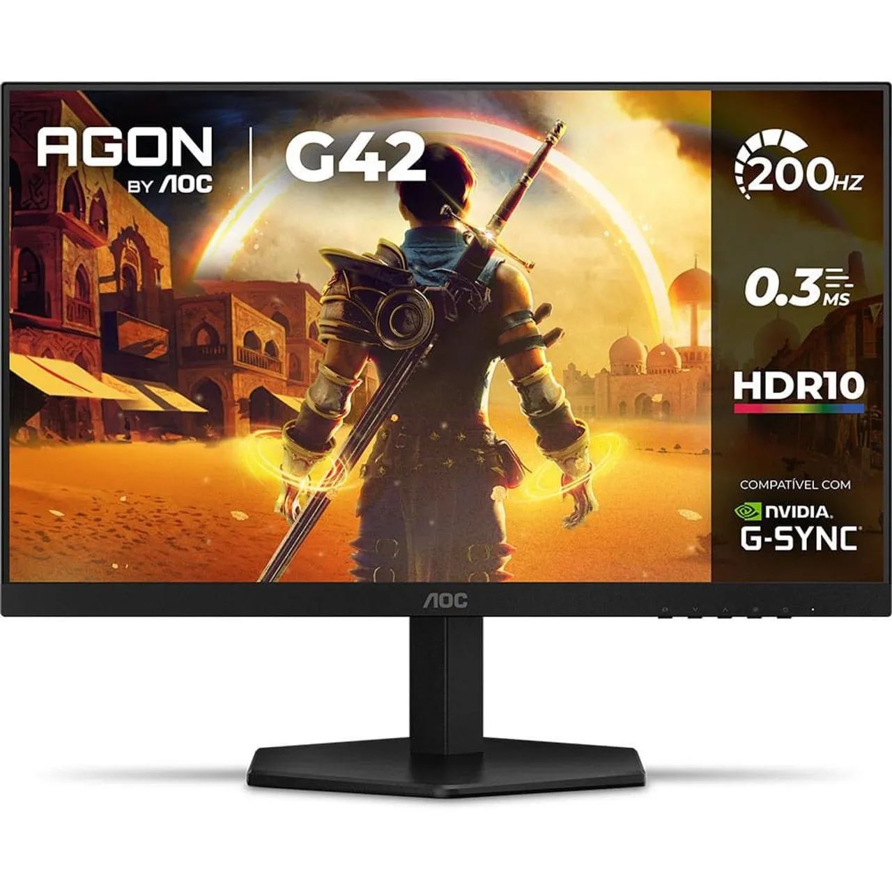 Monitor Gamer AOC 200HZ/0,3MS/23,8