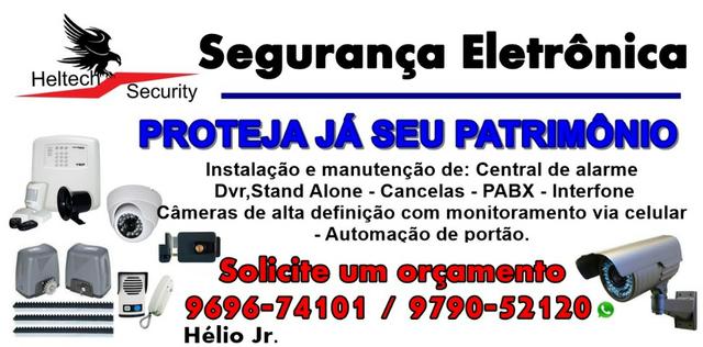 Segurança eletrônica - instalação , reparo e manutenção