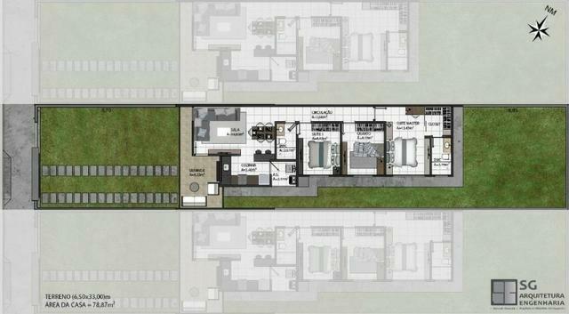Casas em Aquiraz, fino acabamento 2 e 3 quartos - Foto 19