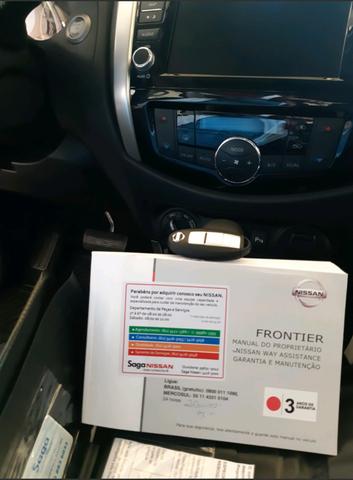Frontier 2019 TOP DE LINHA LE 4X4 DIESEL TETO SOLAR CÂMERA 360 - Foto 4