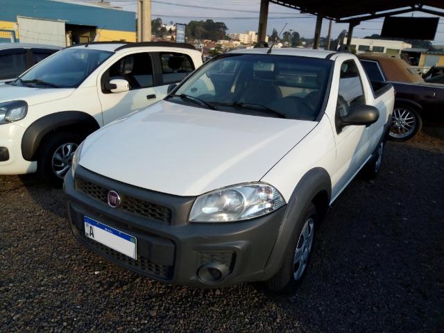 Strada cs 1.4 working, ar cond. dir hid. ve , te , abs, airbag, chave cópia, placa a 2015 - Foto 10