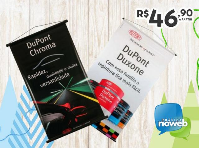 Incríveis banner e lonas com ilhós personalizados para seu evento!