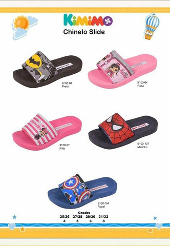 tenis infantil personagens atacado