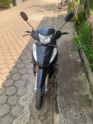 BIZ125 PRETO FOSCO 14/15