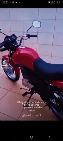 HONDA TITAN 150 VERMELHO