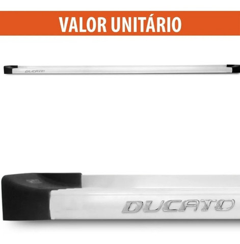 Estribo Lateral Fiat Ducato 2013 à 2019 Plataforma Prata Cek - Foto 2