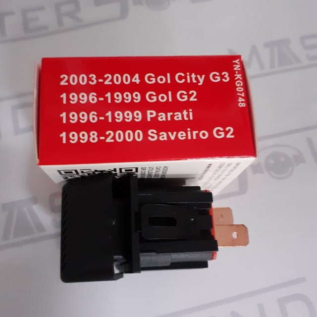 Botão simples, do vidro elétrico. Modelos específicos dos carros na embalagem.  Novo.