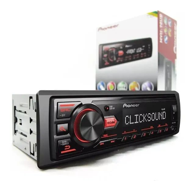 Aparelho Mp3 Player Pioneer Mvh-98ub Usb Frente Removivel