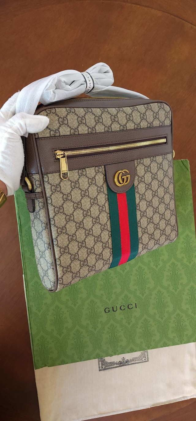 Bolsa Gucci Ophidia Transversal Grande  - Foto 2