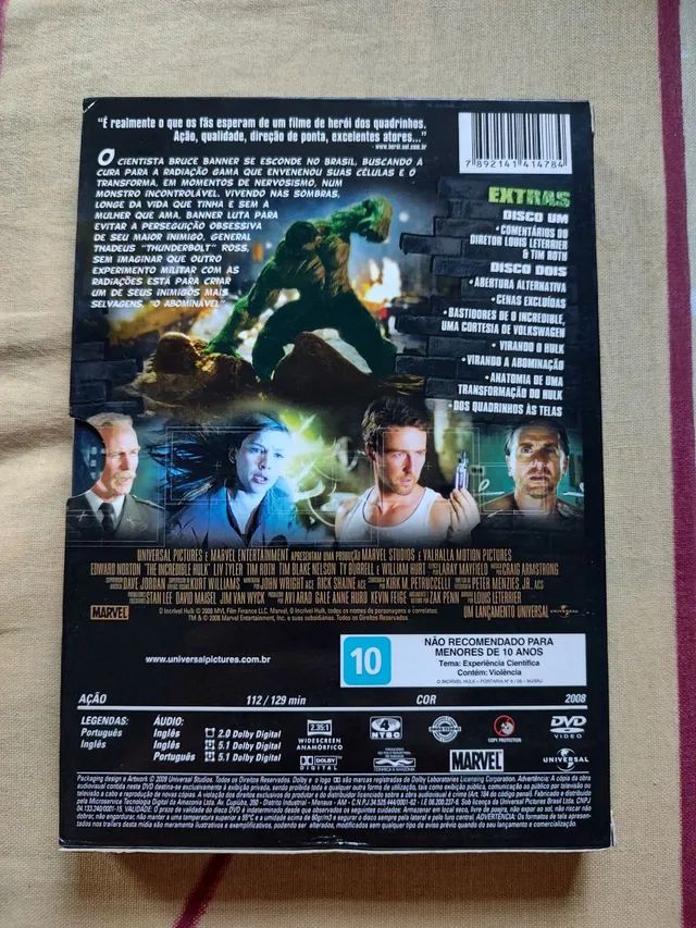 DVD O Incrível Hulk (duplo) - Foto 2