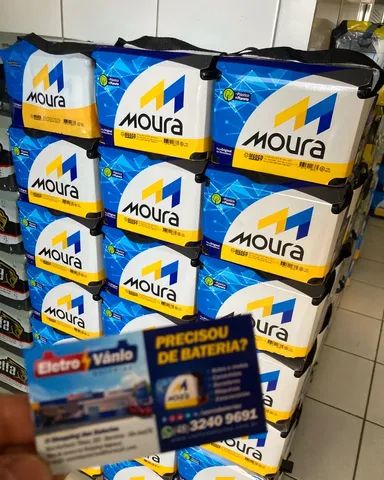 Bateria Automotiva Moura Nova + entrega e instalação em Domicílio - Foto 4