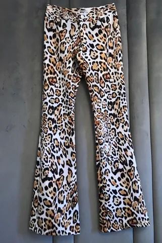 Calça animal print NOVA
