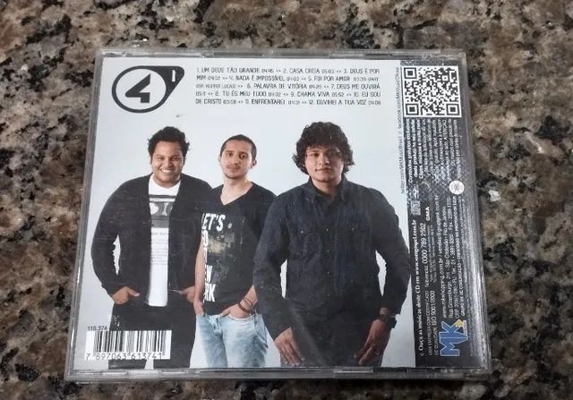 CD Quatro Por Um Nada é Impossível - Foto 2