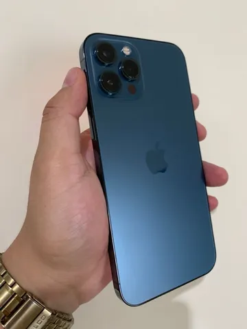 iPhone 12 Pro Max 128GB Azul - Top