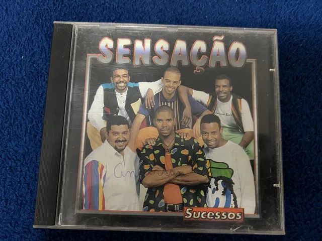 Cd original grupo sensação sucessos relíquia 