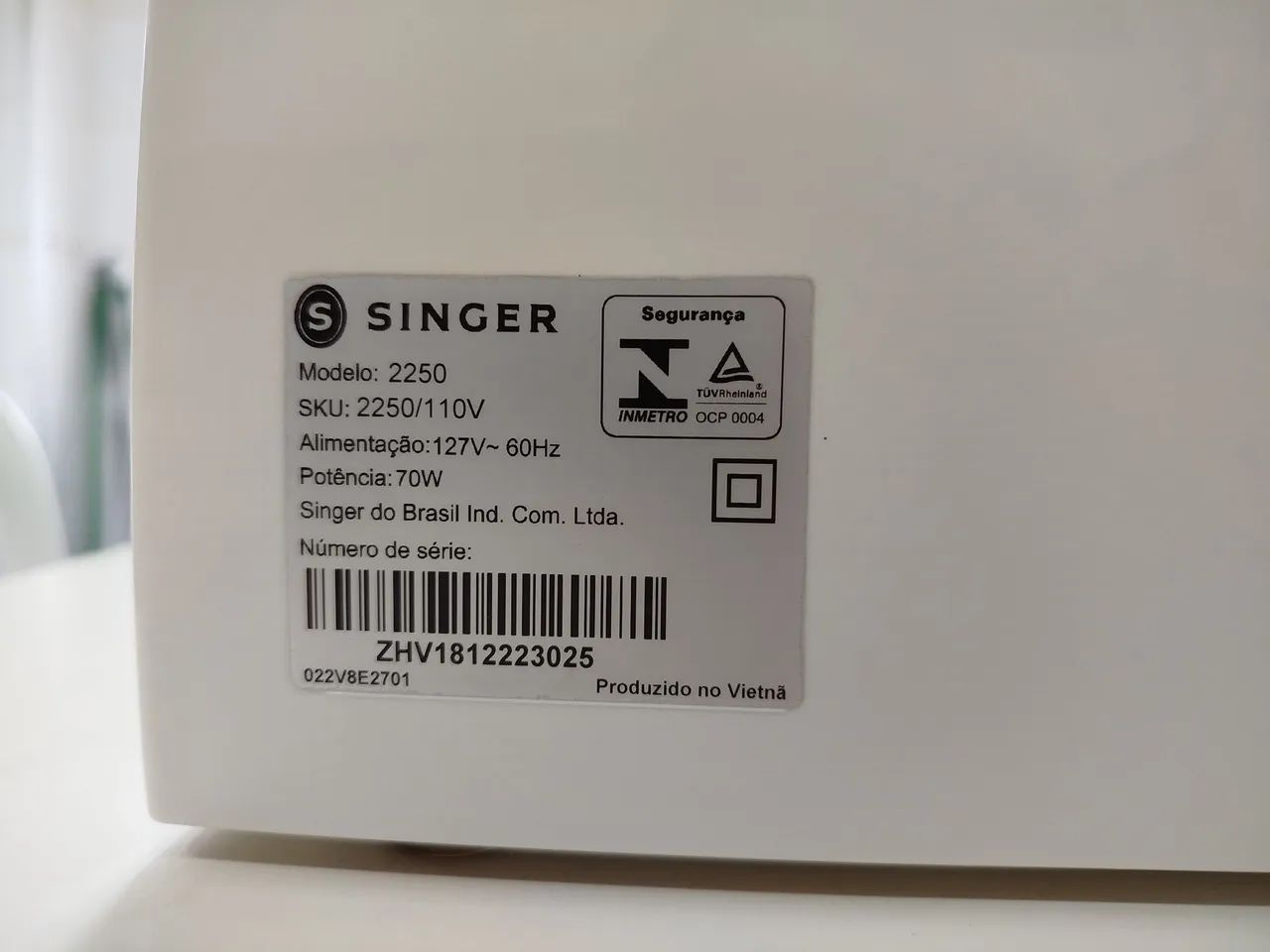 Máquina de Costura Singer  - Foto 5