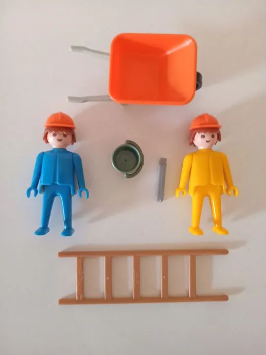 Playmobil trabalhadores várias peças  - Foto 5