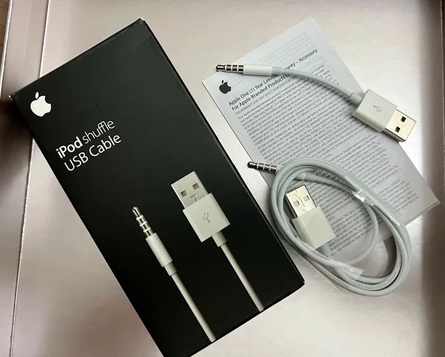 Cabo USB Apple p/ IPod Shuffle - MC003BZ/A 