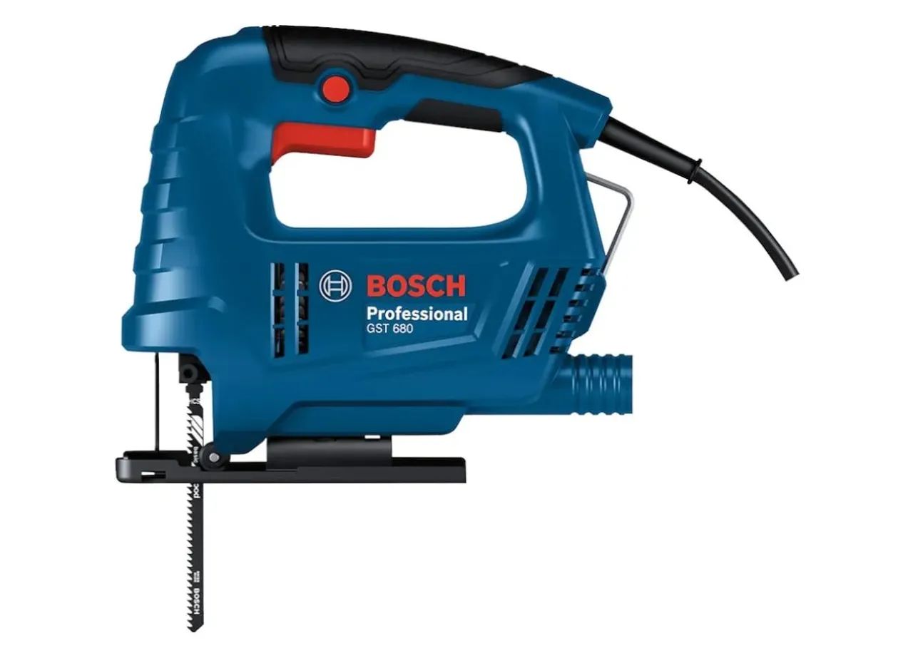 Serra de Recorte Bosch GST 650 450W - Nova - Foto 3