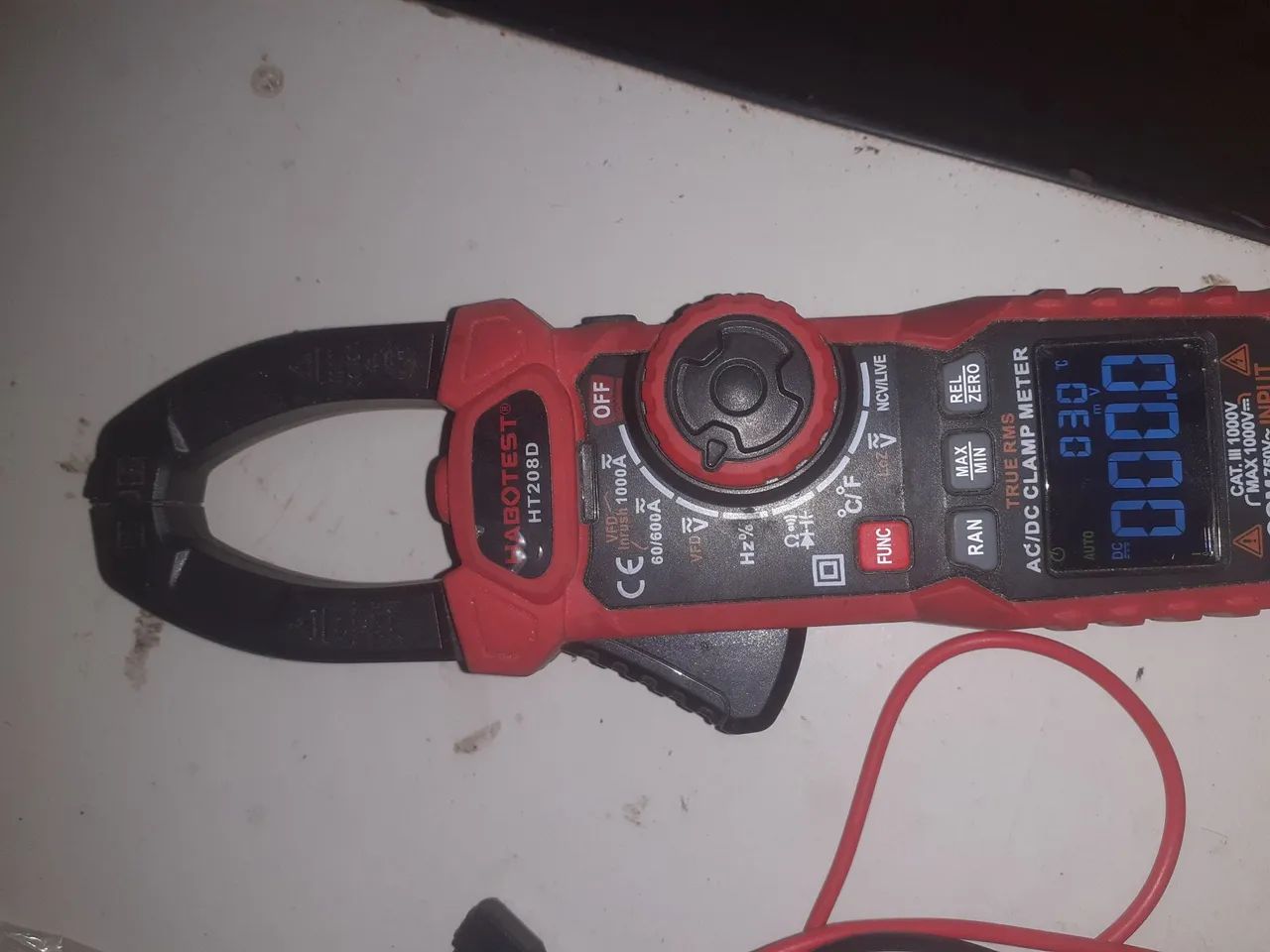 Alicate amperimetro profissional - Foto 4