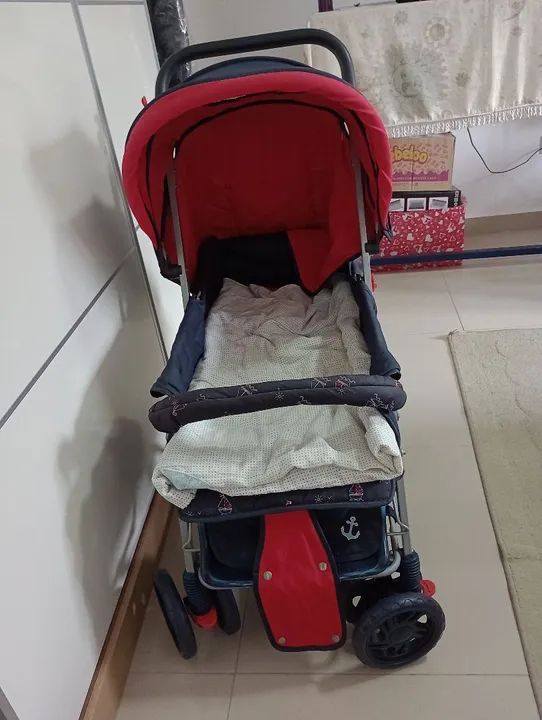 Carrinho de Bebê Usado em Ótimo Estado! - Foto 3