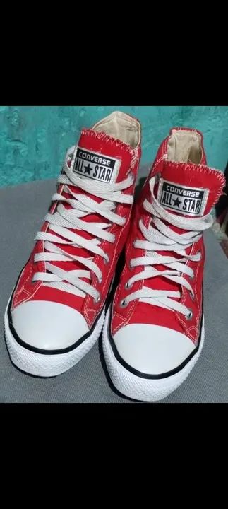 Tênis Converse All Star Vermelho - Foto 3