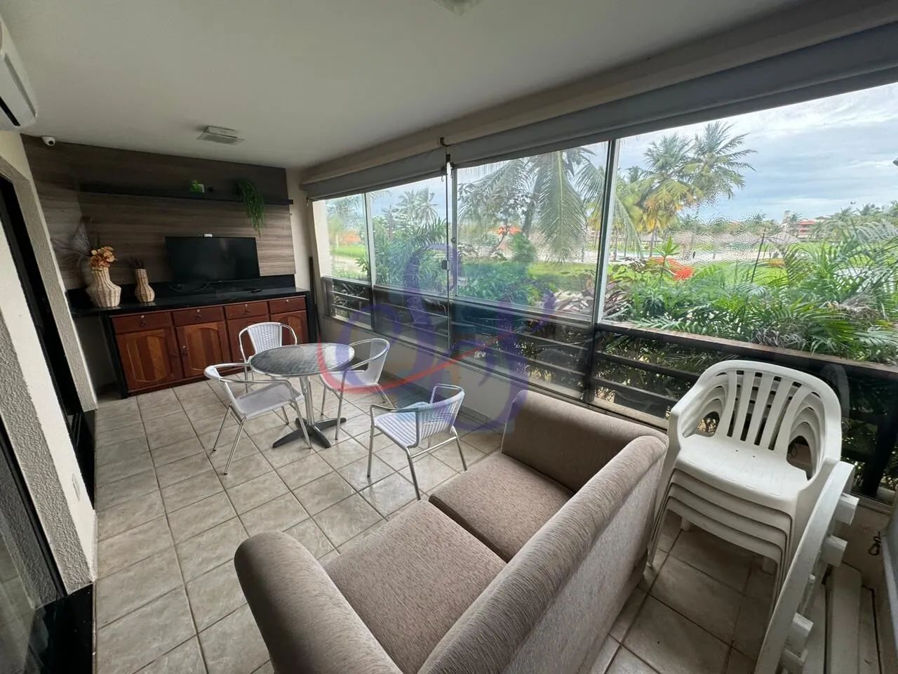 Apartamento térreo, nascente e mobiliado no Aquaville Resort! - Foto 3