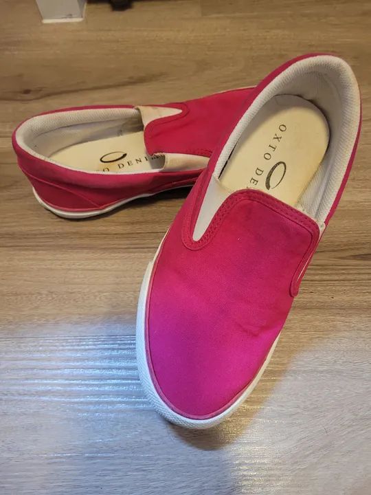 Tênis Slip On Oxto Denim Tenis Oxto Branco De Couro Outlet