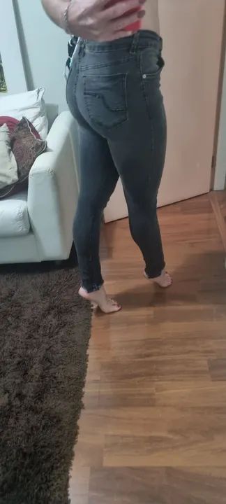 cal ça jeans hit usada 1 vez, 40 - Foto 2