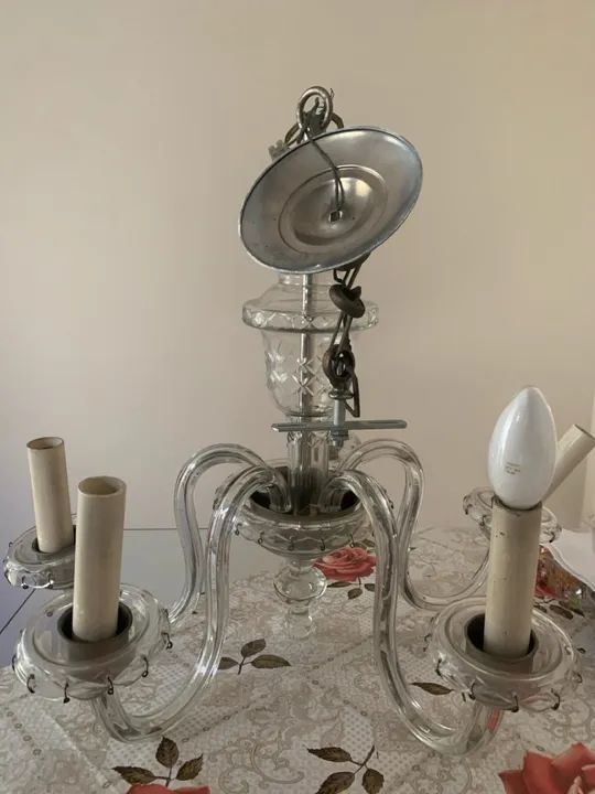 Lindo Lustre de Cristal - Foto 3