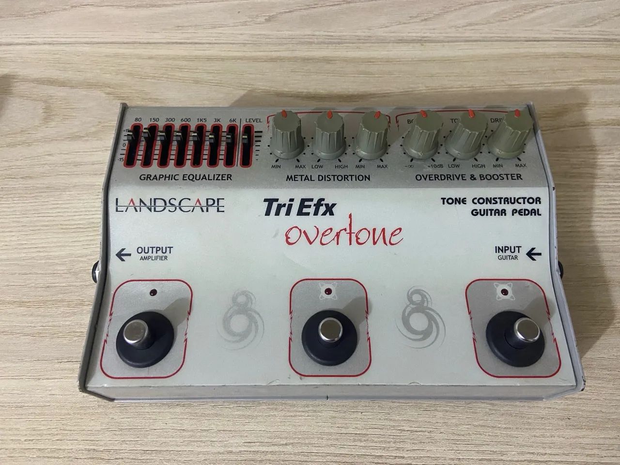 Pedal de Overdrive Tri Efx Landscape