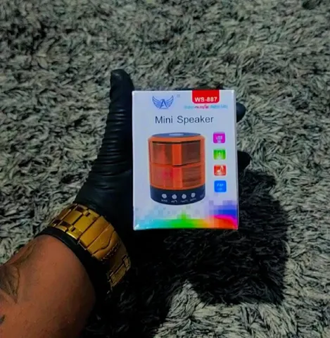 Mini Caixinha De Som Bluetooth WS 887 - 5W PORTÁTIL