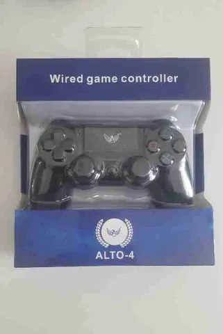 Controle com fio e sem fio para Notebook PC PS4 Novo