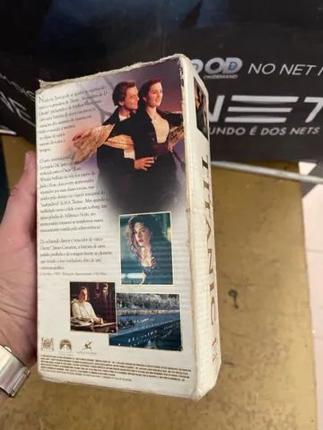 Fita Vhs titanic dupla 2 volumes legendado - Foto 4