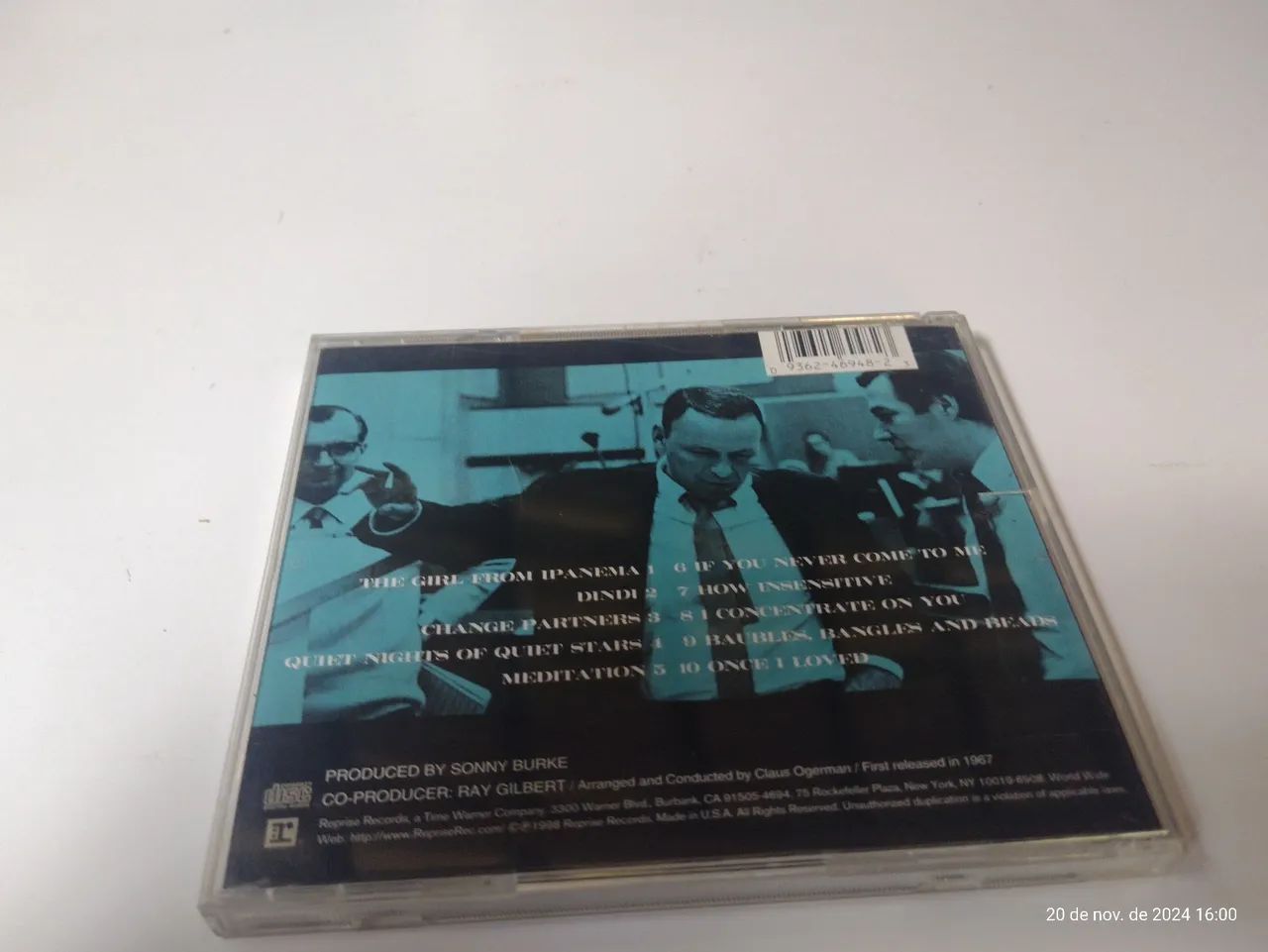 Francis Albert Sinatra & Antonio Carlos Jobim - CD - Foto 2