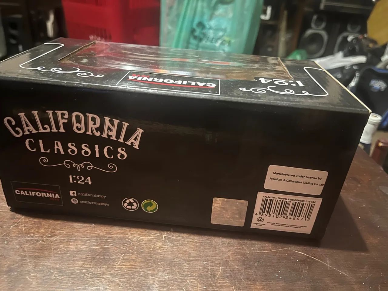 Gol GTI vermelho escala 1:24 - Foto 4