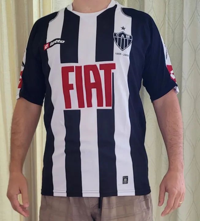 Camisa Atlético Mineiro Galo centenário número 8