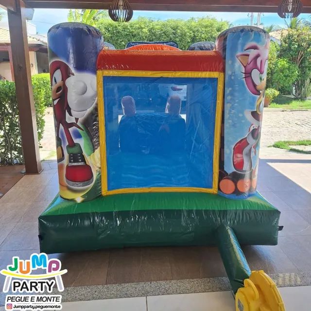 VENDO BRINQUEDO INFLÁVEL MINI AVENTURA NOVO 3990 - Foto 2