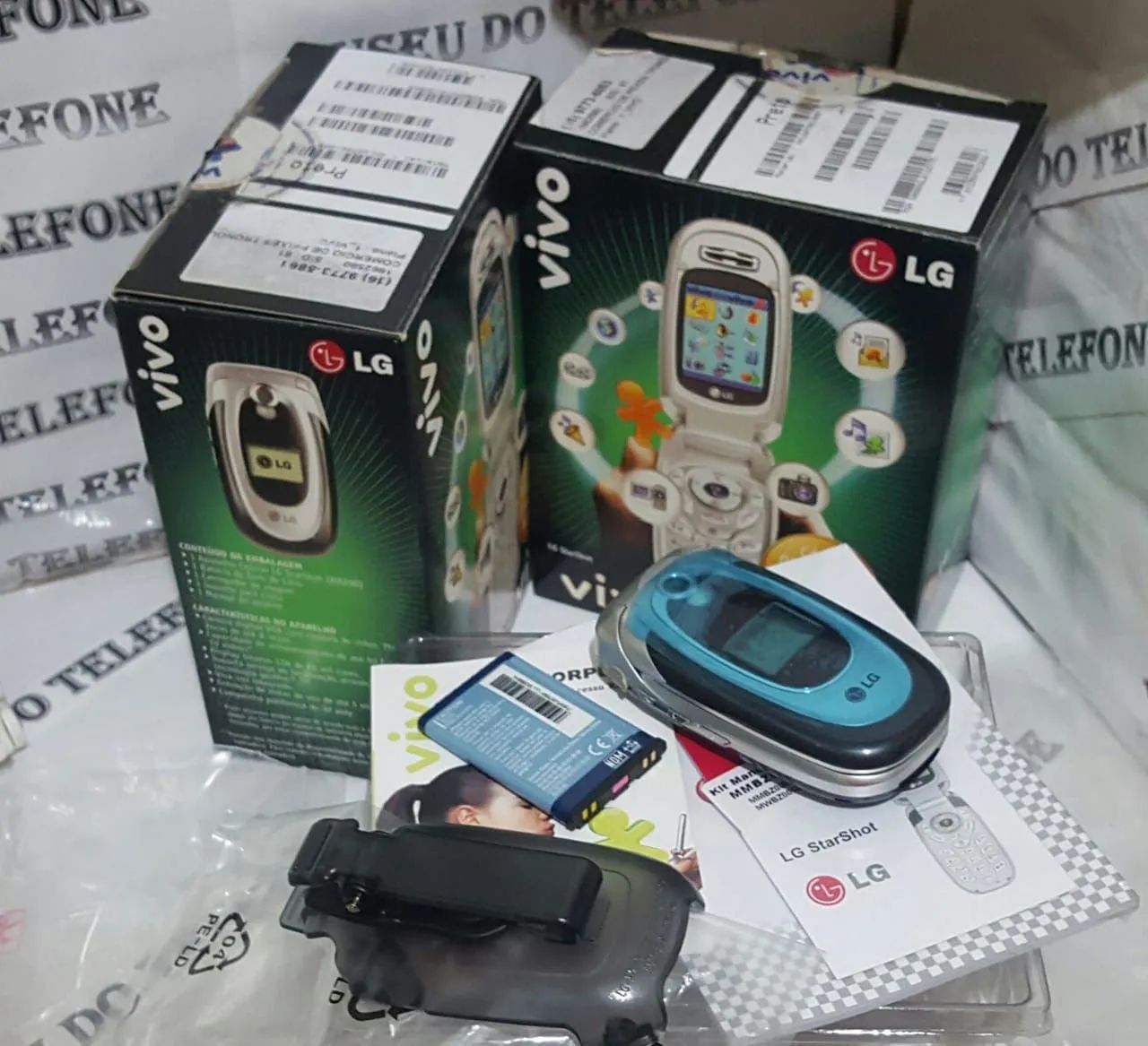 LG MX200 celular antigo 2001 RELIQUIA na caixa  - Foto 2